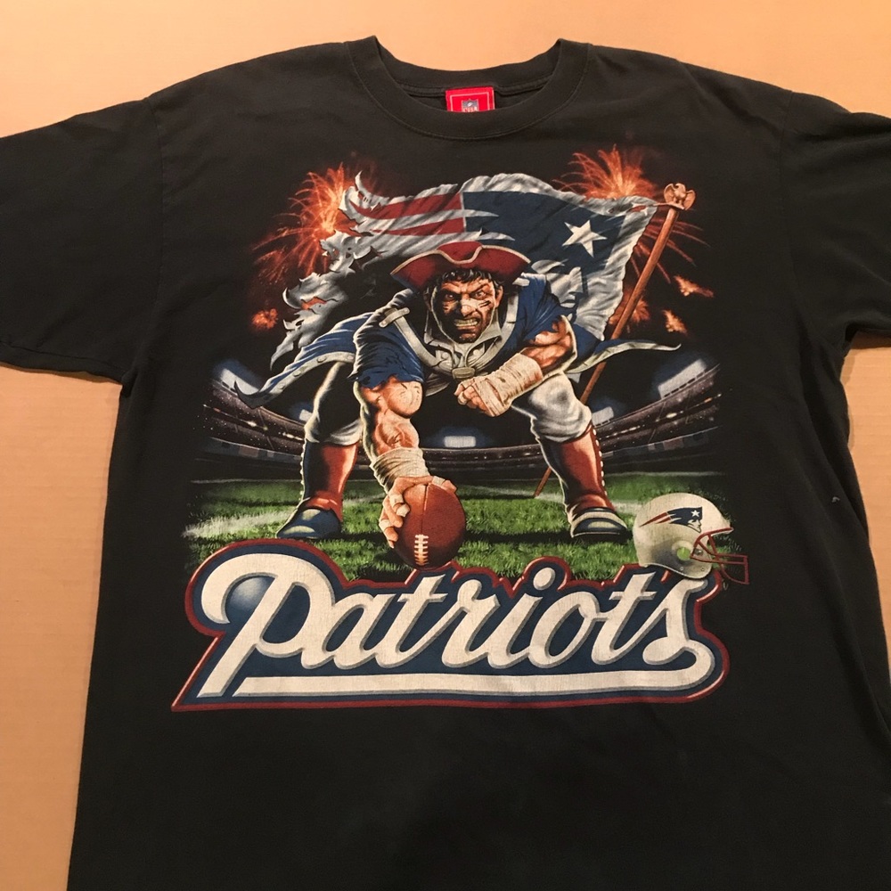 Vintage NFL New England Patriots T Shirt Throwback